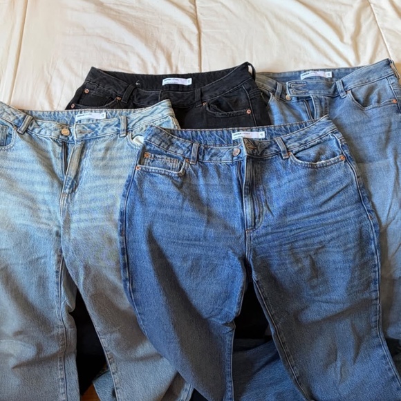 GARAGE Denim Blue Low-Rise Jeans - Picture 7 of 7